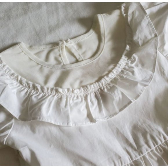 VINTAGE  Olive Mae Dress 5 Easter spring summer ruffle boutique bow tulle - Picture 3 of 9